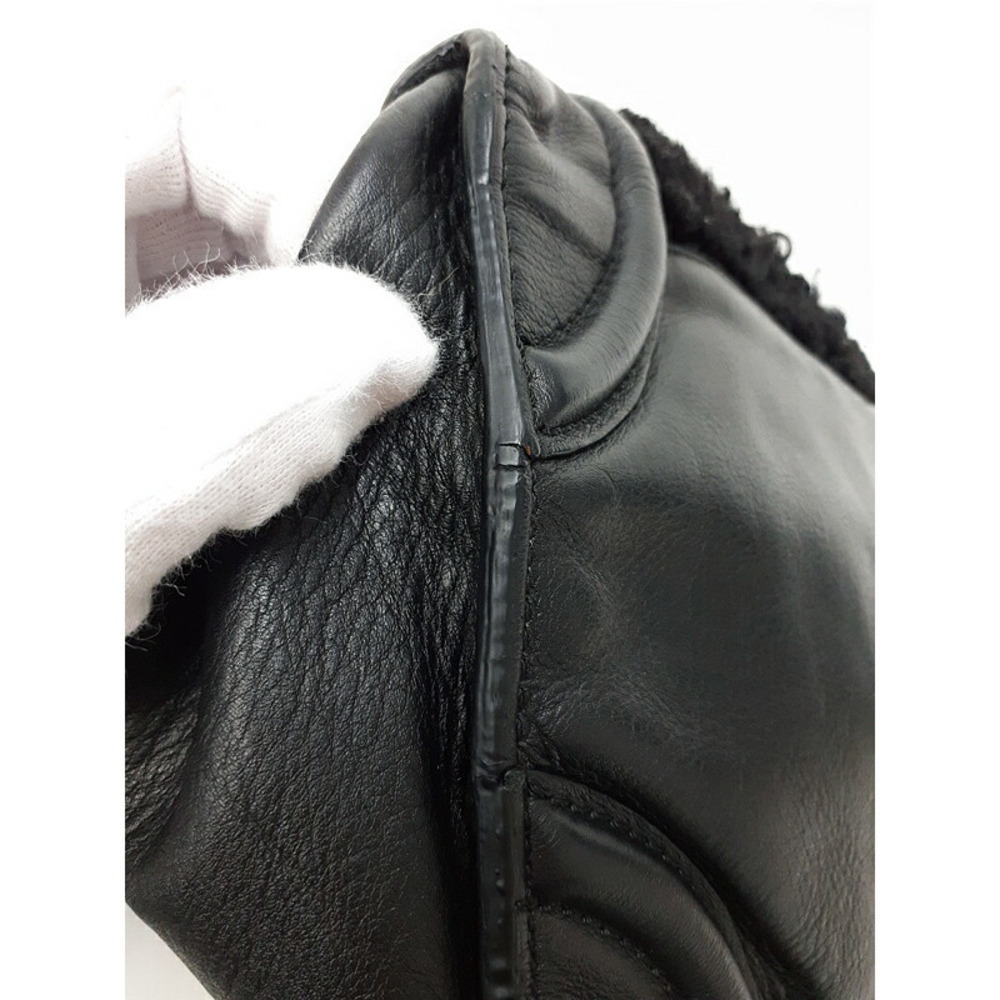 Celine Shopper Tote Shoulder Leather Calfskin Handbag - Picture 4 of 9